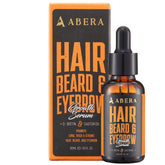ABERA hair growth serum bottle for thicker, fuller-looking hair