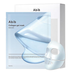 Abib Collagen Gel Mask Sedum Jelly box — hydration-ready packaging for store display.