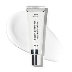 Abib Ectoin Panthenol 11% Moisturizer barrier tube packaging highlights the generous 50 mL size.
