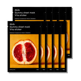 Abib Gummy Sheet Mask Vita Sticker pack delivers spa-like hydration at home