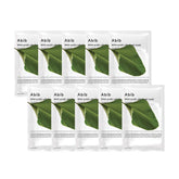 Abib Heartleaf Fit mask packaging highlights gentle care for sensitive skin