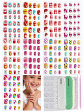 ABOLINE 229pcs press-on nails kit nail tips for quick chic manicures
