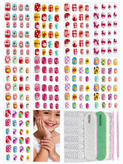 ABOLINE 229pcs press-on nails kit nail tips for quick chic manicures