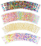 ABOLINE floral nail stickers for delicate flower accents.