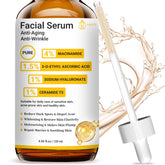 ABOTE Pure Niacinamide Serum bottle promoting even skin tone and brightness