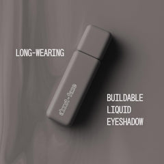 About Face Matte Fluid Eye Paint swatch on skin reveals rich pigment with dramatic payoff
