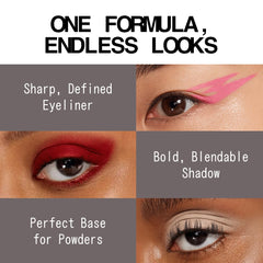 About Face Matte Fluid Eye Paint no-budge matte finish stays crease-free throughout the day