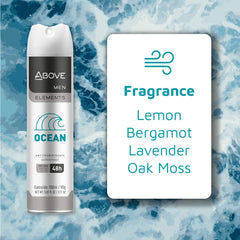 Above Ocean 4pc set displayed as a value-packed grooming solution