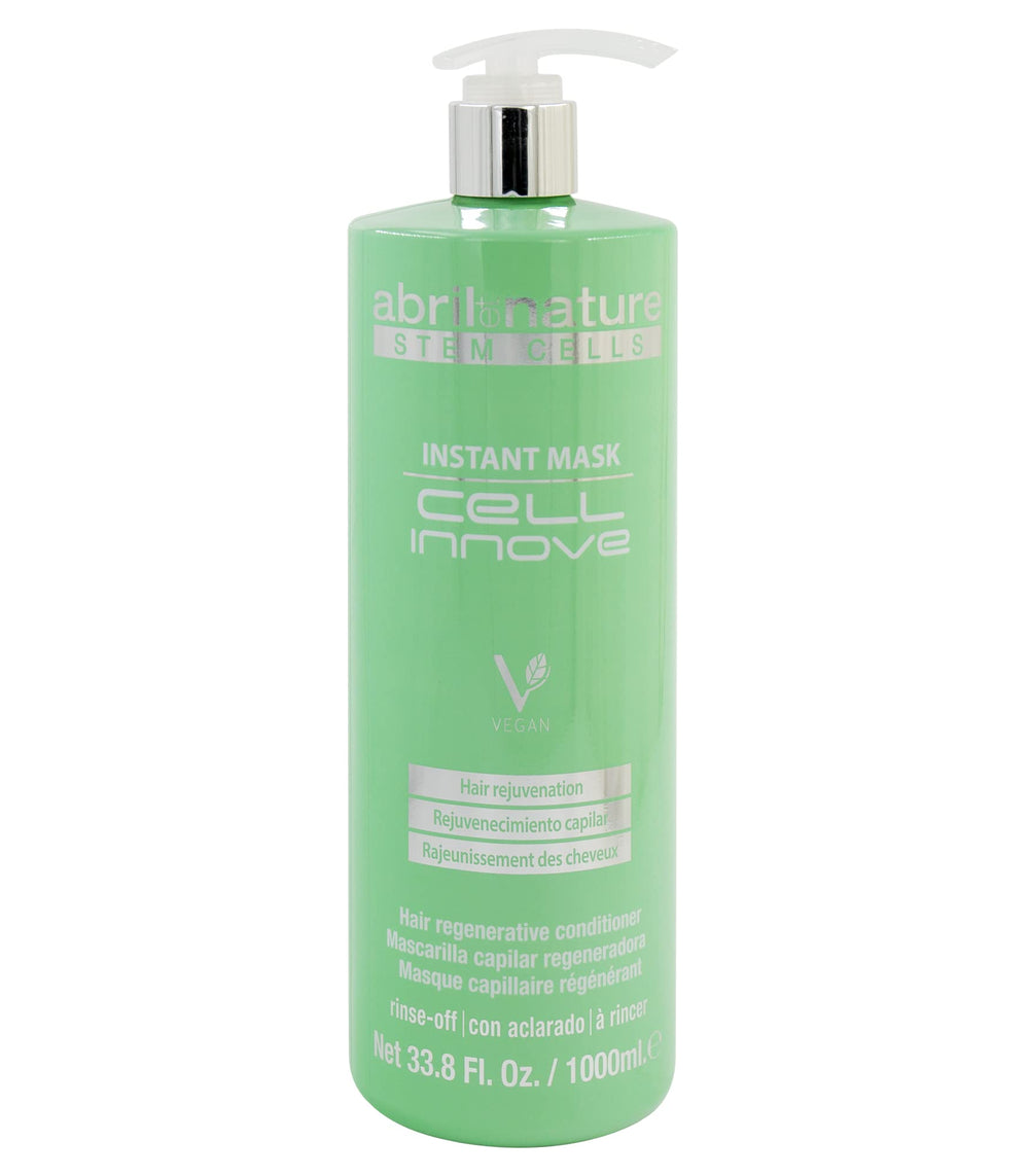 abril et nature Cell Innove shampoo bottle front, emphasizing rejuvenation features.