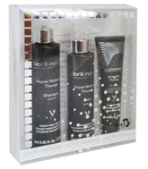 abril et nature Molecular Therapy shampoo bottle shows strengthened hair care benefits