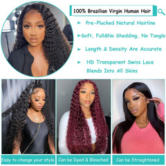 ABSFWIW Baby hairs and pre-plucked lace for seamless edges.
