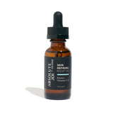 AbsoluteJOI retinol oil serum bottle closeup for a gentle, skin-refining night routine.