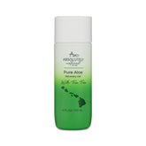 Absolutely Natural Aloe Vera Gel bottle pour showing cooling relief after sun exposure.