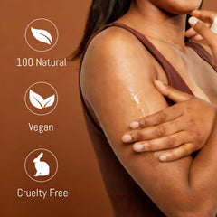 ABYST Body Firming Oil applied to arm demonstrates smoothing and improved texture potential