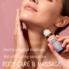 ABYST face oil application for gentle daily moisturization.