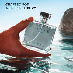A CENTER Azure Pour Homme gift-ready packaging, perfect for a thoughtful masculine gift.