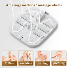 ACKLEAP foot spa with touchscreen control panel for simple adjustments.