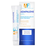 AcneFree Adapalene Gel 0.1% bottle for daily pore care and clearer skin