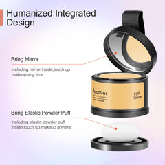 Acomler Beard line coverage powder defines facial hair with subtle color