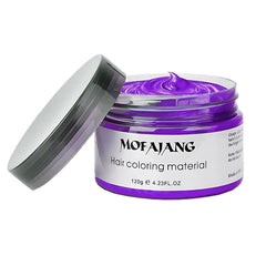 Acomler purple wax spray for quick washable accents