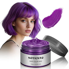 Acomler purple temporary color wax for easy party-ready look