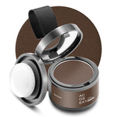 Acosexy Root Touch Up Powder case open with applicator for instant root coverage