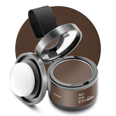 Acosexy Root Touch Up Powder case open with applicator for instant root coverage