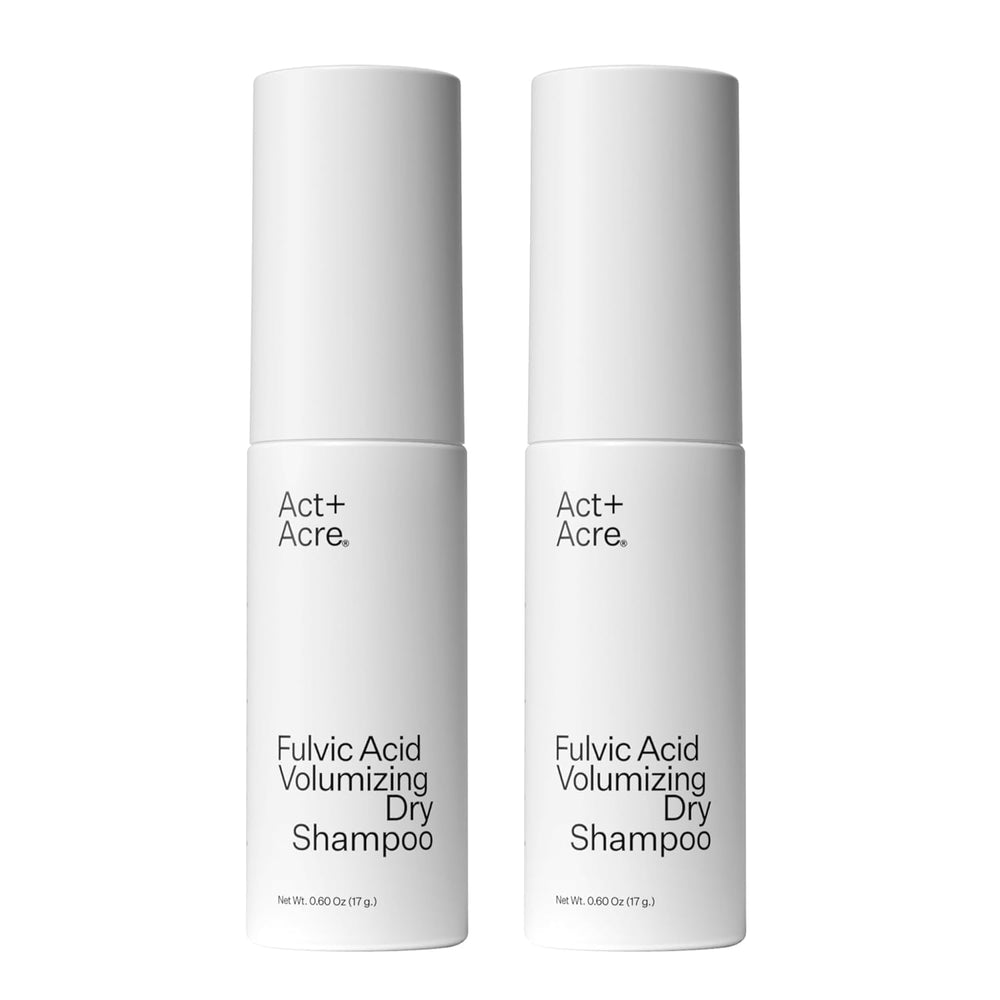 ACT+ ACRE fulvic acid dry shampoo root refresh for oil control and volume