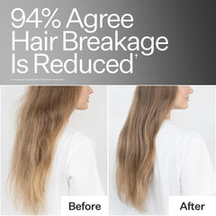 ACT+ ACRE leave-in damp-hair-use demonstrates easy detangling and smooth brushing