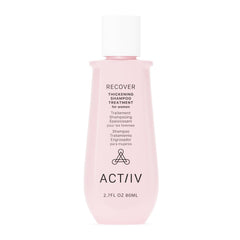 ACTIIV Recover thickening shampoo bottle promotes a fuller look for daily care.