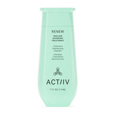 ACTIIV Renew bottle front shows plant-based care for all hair types.
