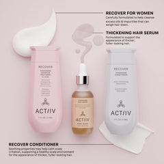ACTIIV Ultimate Power Trio packaging laid out to show vegan and color-safe claims