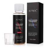 ACTROL eyelash cleanser concentrate bottle front for gentle lash maintenance
