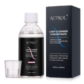 ACTROL Eyelash Cleanser Concentrate for at-home lash care with Cherry Blossoms scent