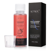 ACTROL Eyelash Shampoo Concentrate bottle ready for daily lash extension cleansing