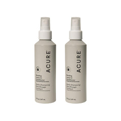 Acure Bonding Leave-In Conditioner bottle in a 2-pack provides lightweight moisture.