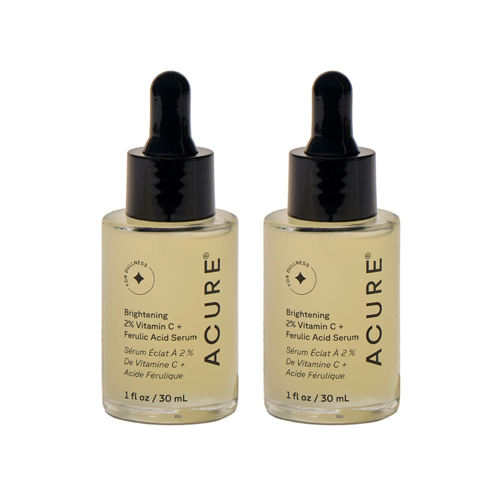 Acure Brightening 2% Vitamin C serum bottle for radiant skin