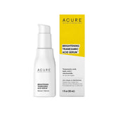 Acure Brightening Tranexamic Serum bottle for nighttime brightening and even tone.