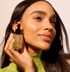 Acure brightening serum suits all skin types with lightweight hydration