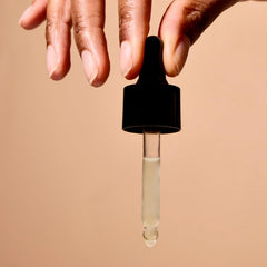 Acure The Essentials Argan Oil skin application highlights gentle nourishment
