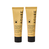 Acure Ultra Hydrating 12 Hour Facial Cream jar close-up, rich texture for dry skin nourishment