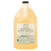 Adams Handmade Soap foaming soap bottle pour for easy refills and gentle cleansing.