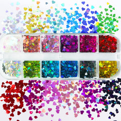 AddFavor mixed shapes glitter with butterfly, heart, and flower accents.