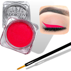 Addictive Cosmetics Wet Liners Neon Pink paste for precise eyeliner