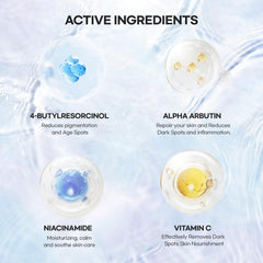 Adellina packaging front view communicates premium skincare for even tone goals
