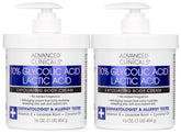 Advanced Clinicals 10% Glycolic Lotion bottle shown for smoother, more even skin.