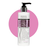 Advanced Clinicals 10-in-1 anti-frizz hair cream bottle reduces heat damage during styling