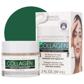 Advanced Clinicals Collagen Cream Gel bottle displaying hydrated skin