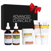 Advanced Clinicals Day-Night Gift Box with six-piece kit for day and night routine.