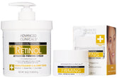 Advanced Clinicals firming retinol eye cream box promotes fragrance-free under-eye care.